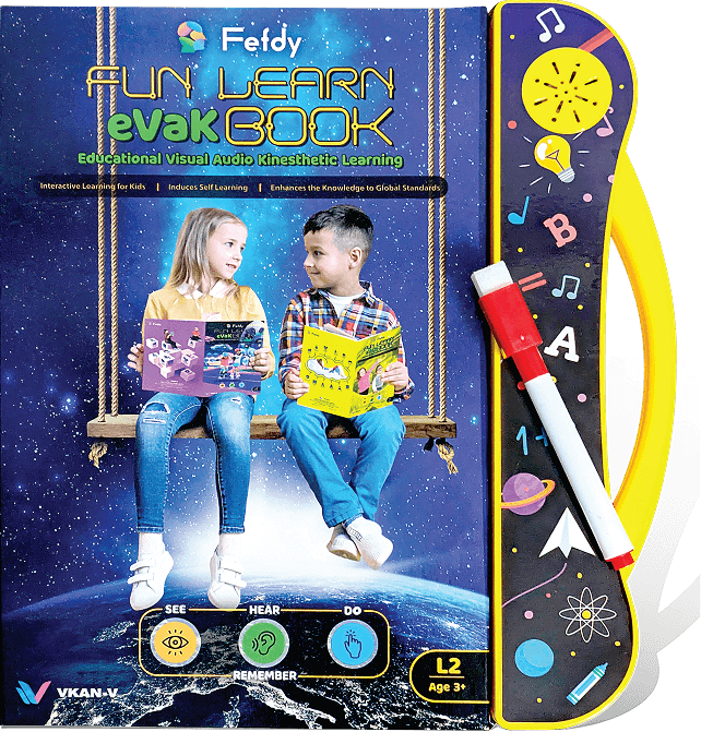 Evak Books, Evak Book, Lower Kg Course Book